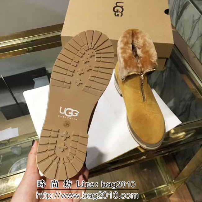 UGG 2018新款 獨家爆款 拉鏈翻毛 時尚保暖 雪地靴 QZS2619
